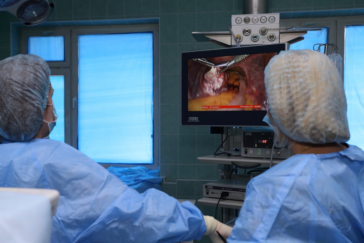 Выполнено органосохраняющее высокотехнологичное лечение миомы матки гигантских размеров